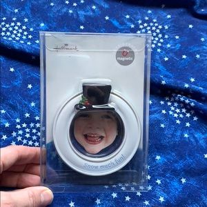 Hallmark Snow Much Fun Photo magnet NIB